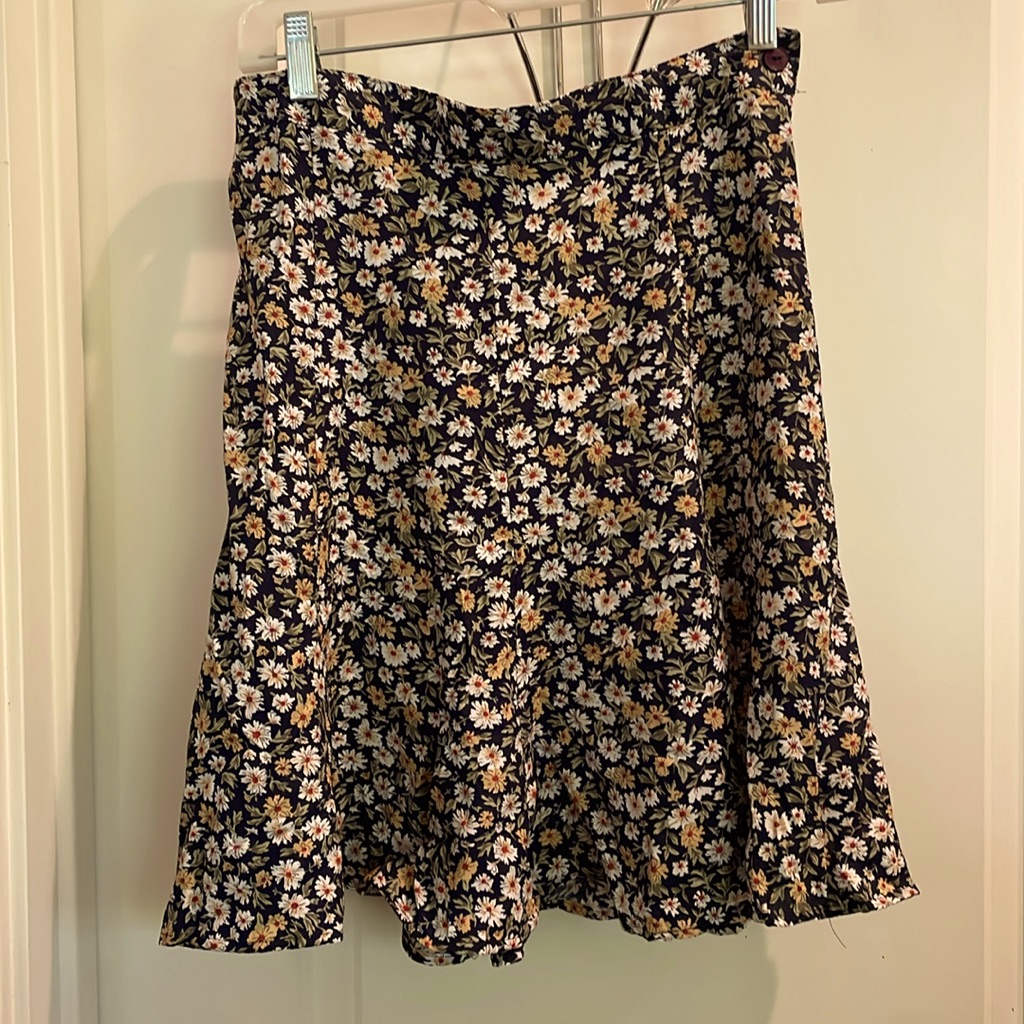 Tracey Evans Ltd Vintage Rayon Mini Skirt